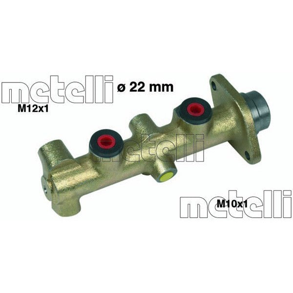 Bomba principal de freno METELLI para FORD Escort III 1.1 1983–1985 - OEM 6136834