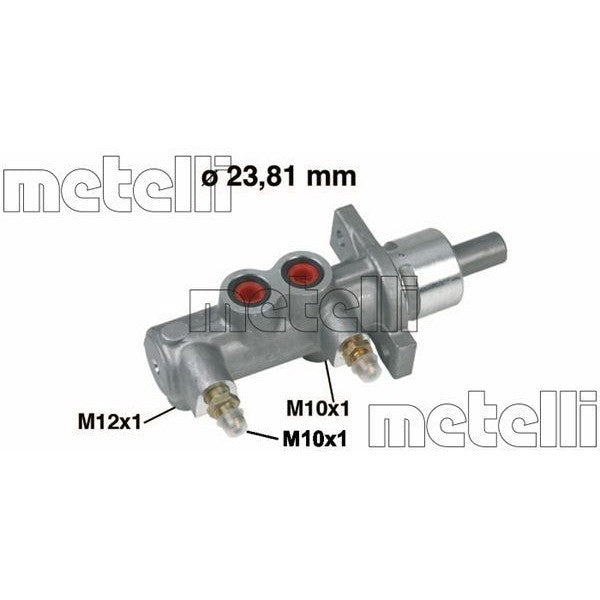 Bomba principal de freno METELLI para FORD Escort V 1.3 1992–1995 - OEM 6581520