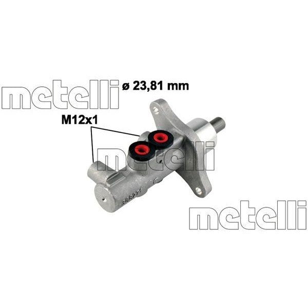 Bomba principal de freno METELLI para SKODA Octavia II 1.4 1999–2001 - OEM 1J1614019D