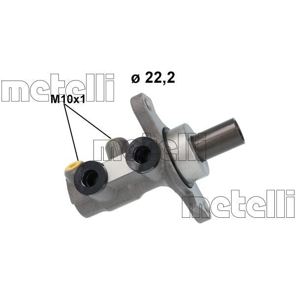 Bomba principal de freno METELLI para NISSAN Micra IV / March/ March Active 1.2 2010–2020 - OEM D60101HB0A