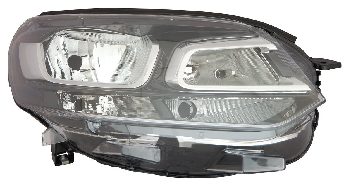 Faro con regulación eléctrica y motor (H1/H7/W5W/W21W/PY21W) — CITROËN JUMPY (desde 2016) — derecho