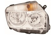 💡 Faro delantero — DACIA DUSTER (desde 2010) — Faro con regulación manual/eléctrica