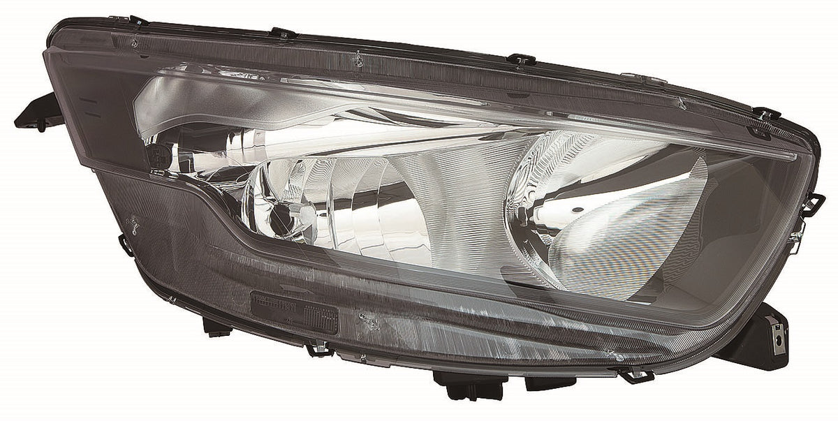 Faro con regulación eléctrica y motor interior negro (H7/H1) — IVECO DAILY (desde 2014) — derecho