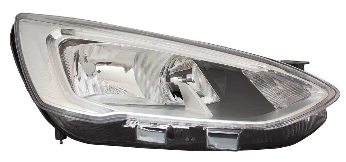 Faro con regulación eléctrica y motor (LED/H7/H1/PY21W) — FORD FOCUS (desde 07/2018) — derecho