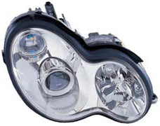 Faro delantero para MERCEDES C W203 (desde 2003) - Derecho