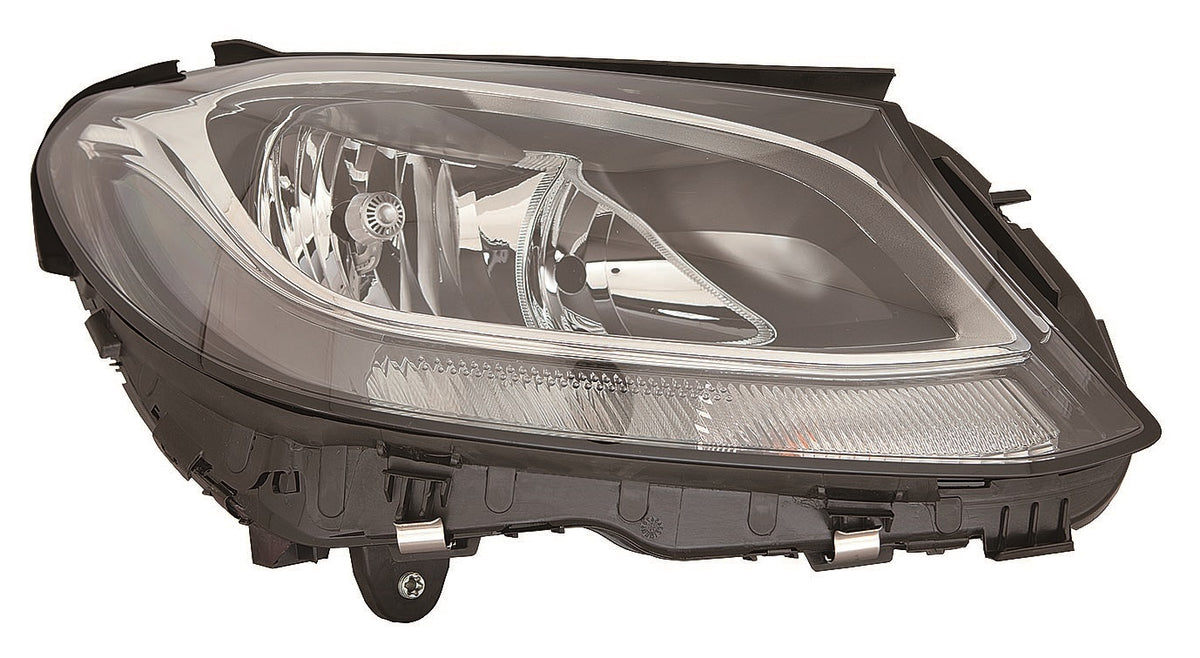 Faro con regulación eléctrica y motor (H7/H7/PWY24W/LED) — MERCEDES C W205 (desde 2018) — derecho