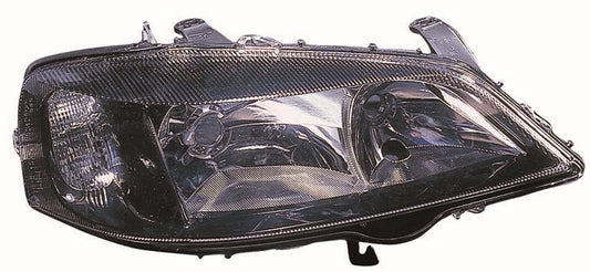 💡 Faro delantero — OPEL ASTRA (desde 1998) — Faro con regulación eléctrica interior, acabado negro