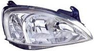 💡 Faro delantero — OPEL CORSA (desde 2003) — Faro con regulación eléctrica cristal liso (tipo Valeo)