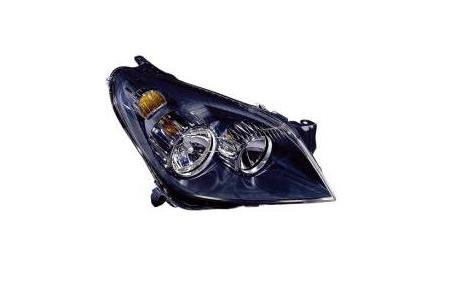 💡 Faro delantero — OPEL ASTRA (desde 2004) — Faro con motor de regulación regulación eléctrica interior, acabado negro