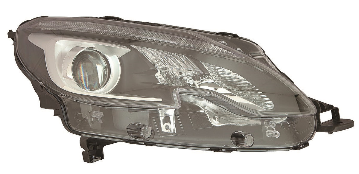 Faro con regulación eléctrica con motor (H7/H7/PWY24W/LED) — PEUGEOT 2008 (desde 2016) — derecho