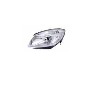 💡 Faro delantero — SKODA FABIA (desde 2007) — Faro con regulación eléctrica (H4)