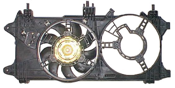 Electroventilador del radiador — FIAT DOBLÒ 1.3/1.9JTD (desde 2001)