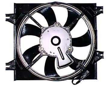 Electroventilador del aire acondicionado — HYUNDAI ACCENT (desde 2000)