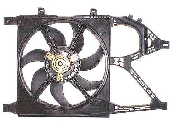 Electroventilador del radiador — OPEL CORSA C 1.2 (desde 2000) - default title