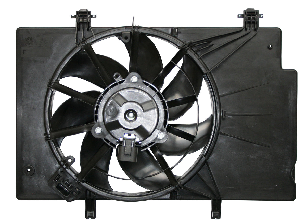 Electroventilador del radiador — FORD FIESTA 1.2/1.4/1.5TDCI/1.6 (desde 2008) — Para versión con aire acondicionado -…