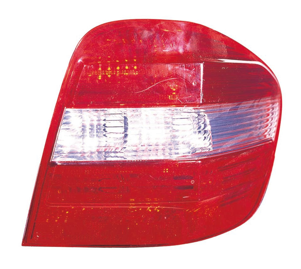 Piloto trasero, acabado blanco (P21W/P21W/P21W/P21W/PY21W) — MERCEDES M W164 (2005–2008) — derecho