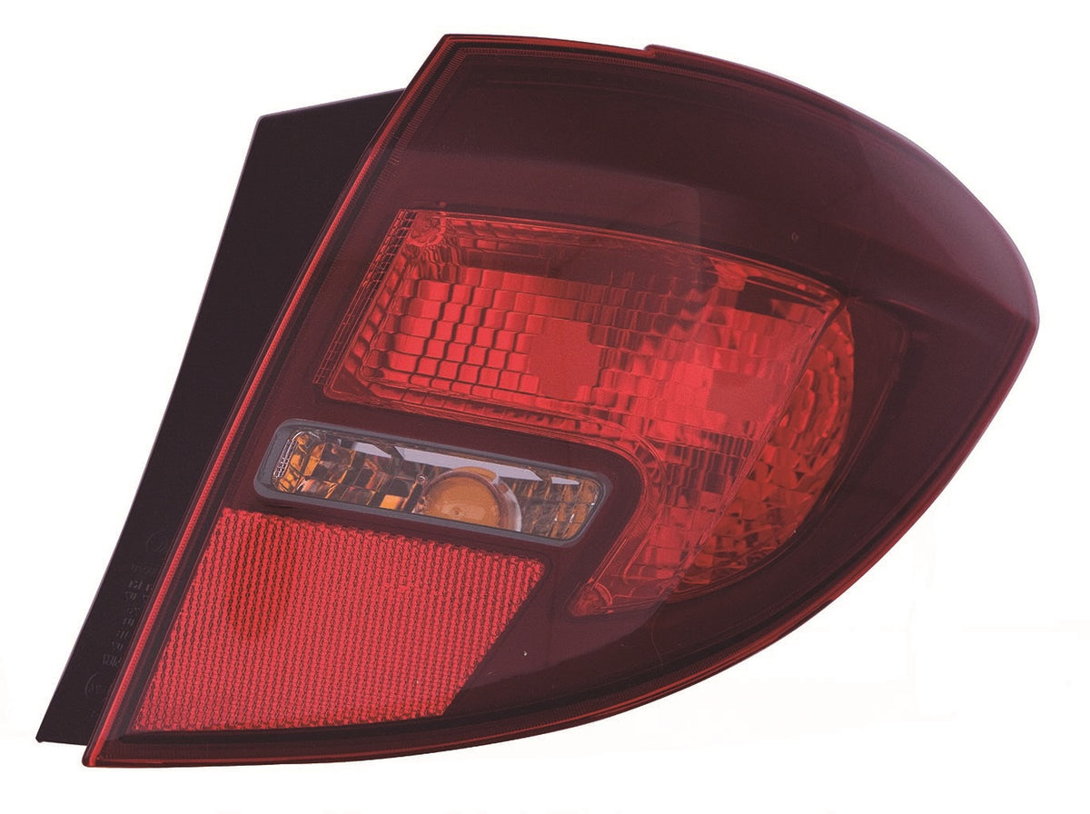 Piloto trasero (sección exterior ahumado) — OPEL MERIVA (desde 2014) — derecho