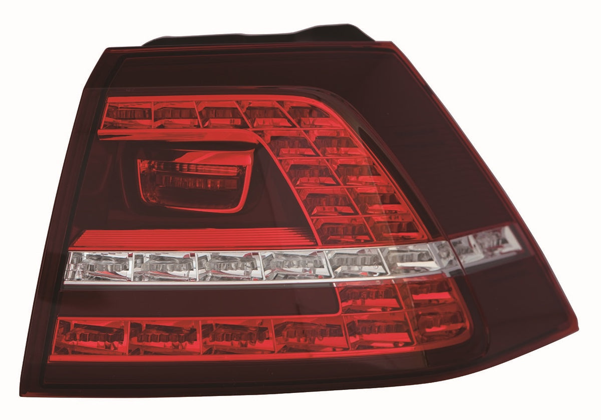Piloto trasero (sección exterior LED GTI) — VOLKSWAGEN GOLF VII (desde 2013) — derecho