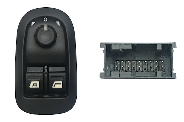 Mando de elevalunas para PEUGEOT 206 (desde 1998) — Izquierdo