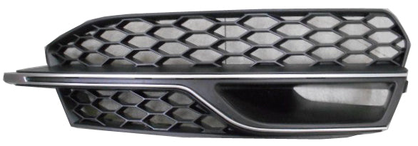 Rejilla del parachoques delantero 3/5 puertas (con moldura cromada versión S-LINE) — AUDI A3 (desde 10/2012) - derecho