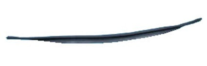 Spoiler negro del parachoques delantero — BMW E39 (desde 1995)