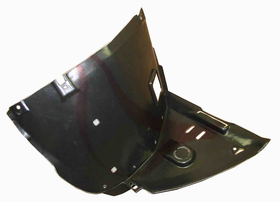 Protector del paso de rueda delantero, sección delantera — BMW E46 2 puertas (desde 1998) - derecho