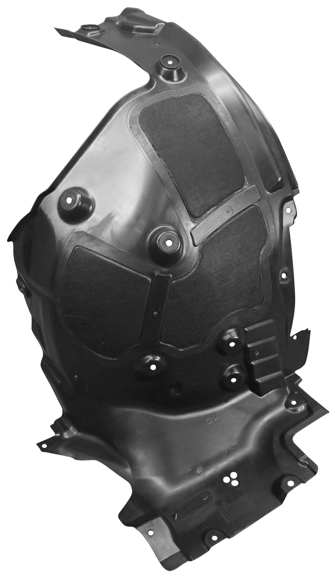 Protector del paso de rueda delantero (sección trasera) — BMW S/5 G30/G31 (desde 01/2017) - derecho