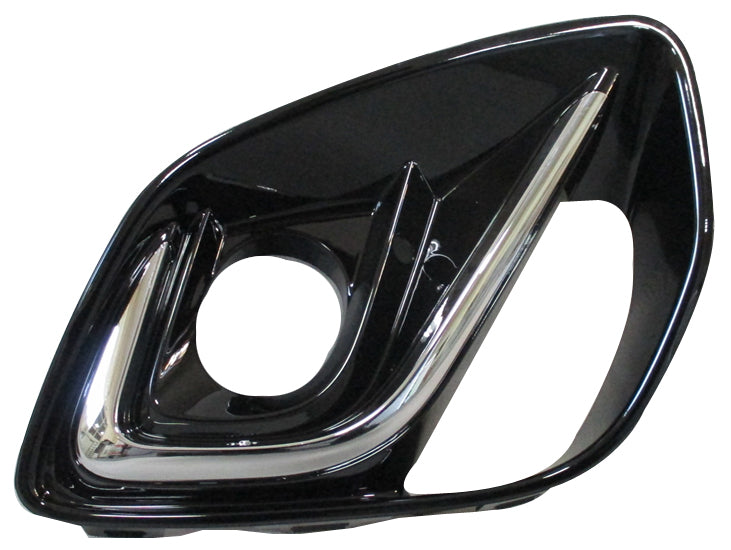 Rejilla del parachoques delantero para pintar con moldura cromada (superior antiniebla) (versión TITANIUM) — FORD PUMA (desde 09/2019) - derecho