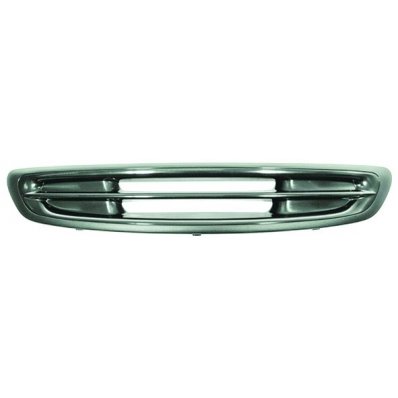 Rejilla delantera, acabado negro sin orificios — MCC SMART FORTWO (1998–2002)