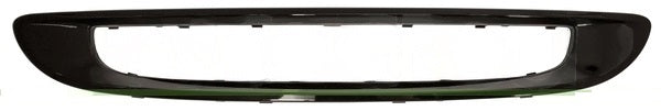 Marco de rejilla delantera para pintar, acabado negro — MCC SMART FORTWO (2007–2012)