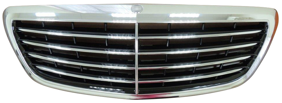 Rejilla delantera (acabado cromado/negro) — MERCEDES S W222 (desde 2013)