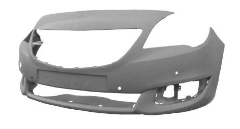 Parachoques delantero para pintar (con 4 orificios para sensores) — OPEL MERIVA (desde 2014)