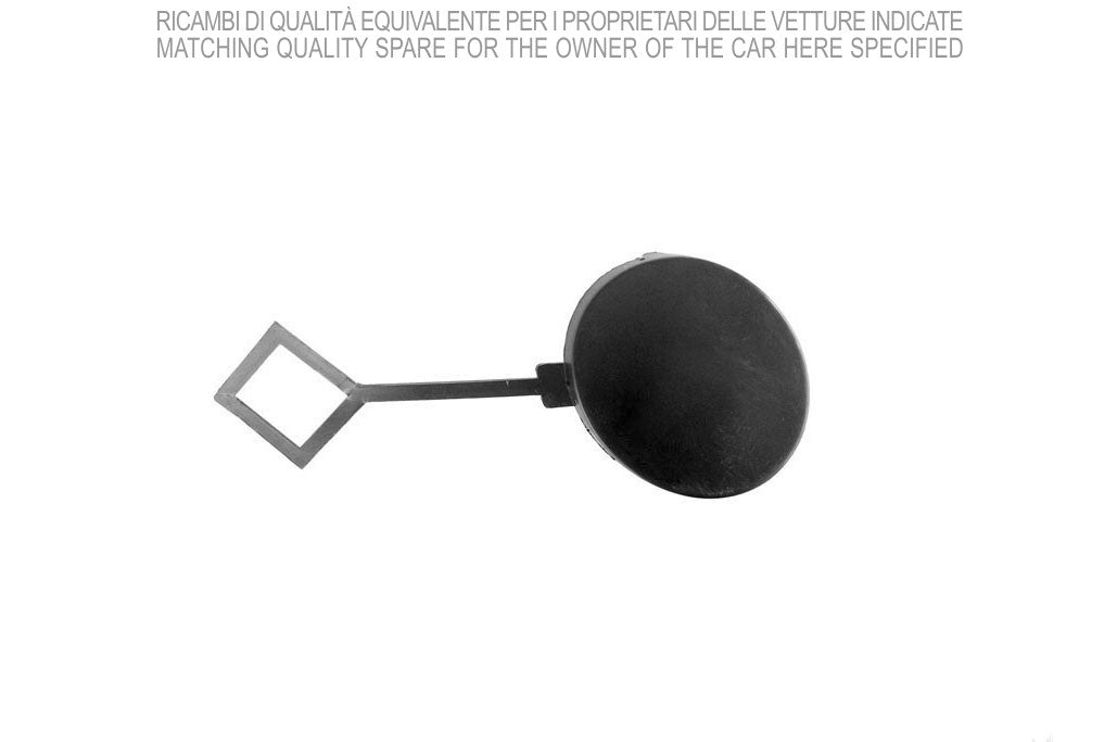 Tapa del gancho de remolque del parachoques delantero para pintar — PEUGEOT 208 (desde 2012)