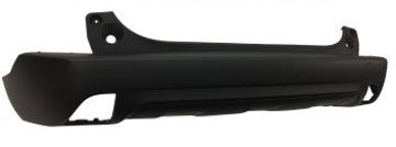 Parachoques trasero para pintar (sin orificio para sensores) — PEUGEOT 2008 (desde 2013)