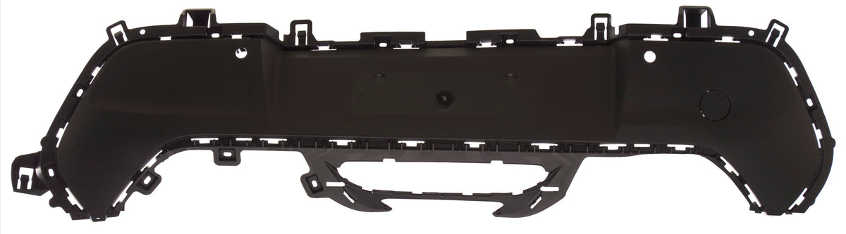 Parachoques trasero inferior, acabado negro con 2 orificios para sensores — PEUGEOT 208 (desde 11/2019)