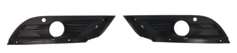 Kit rejilla (derecho/izquierdo) del parachoques delantero con orificio para faros con orificios para sensores — RENAULT TALISMAN (desde 11/2015)