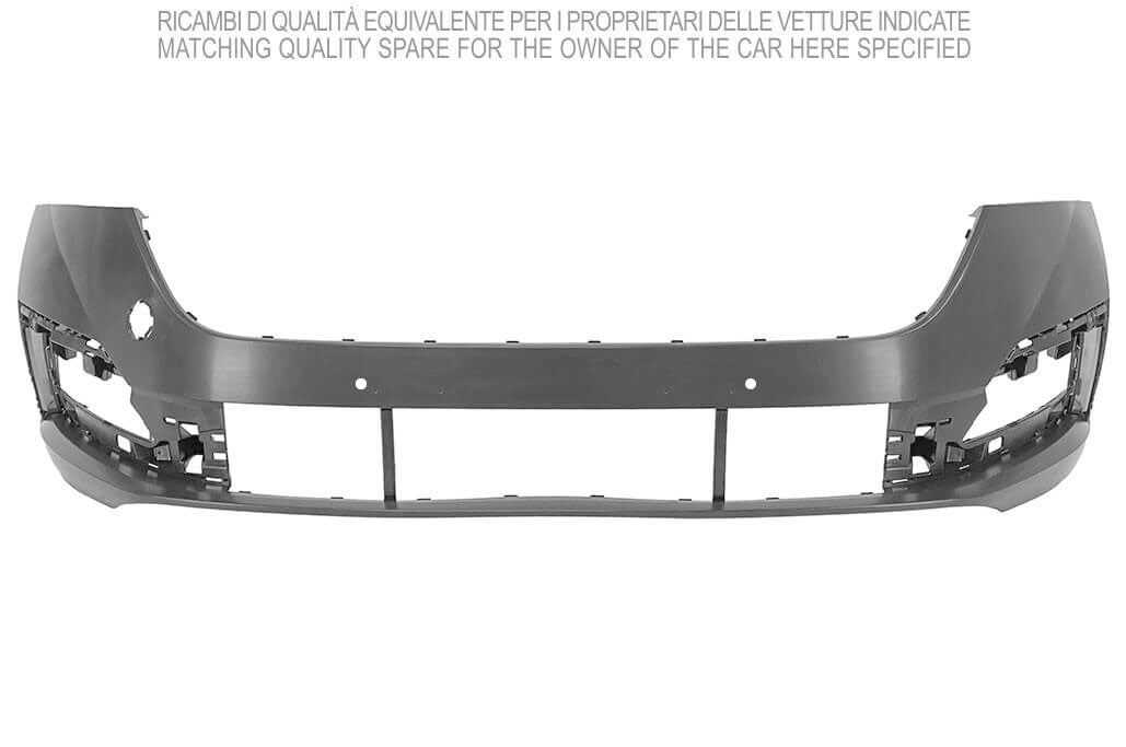 Parachoques delantero con orificios para sensores — SKODA OCTAVIA IV (desde 01/2020)
