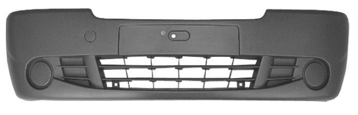 Parachoques delantero, acabado gris — RENAULT TRAFIC/PRIMAS (desde 2006)