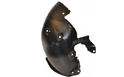 Protector del paso de rueda delantero, sección delantera — RENAULT MEGANE/FLUENCE (desde 2008) - derecho