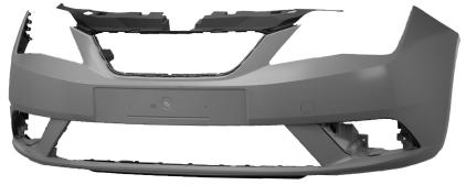 Parachoques delantero para pintar + spoiler — SEAT IBIZA (desde 2012)