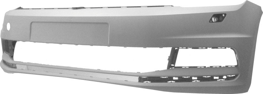 Parachoques delantero para pintar (con orificio para lavafaros) — VOLKSWAGEN TOURAN (desde 2015)