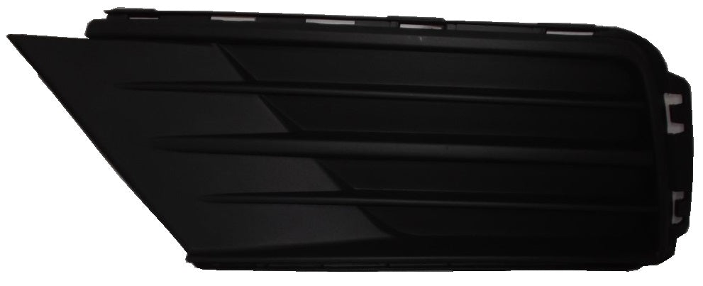 Rejilla del parachoques delantero (acabado negro sin orificios para) (para del parachoques, acabado negro) — VOLKSWAGEN CADDY (desde 2016) - izquierdo