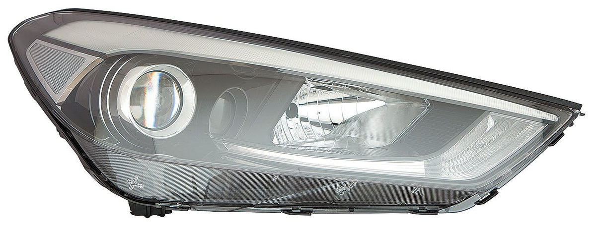 Faro con regulación eléctrica y motor H7/H7/PY21W/LED — HYUNDAI TUCSON (desde 09/2015) - derecho