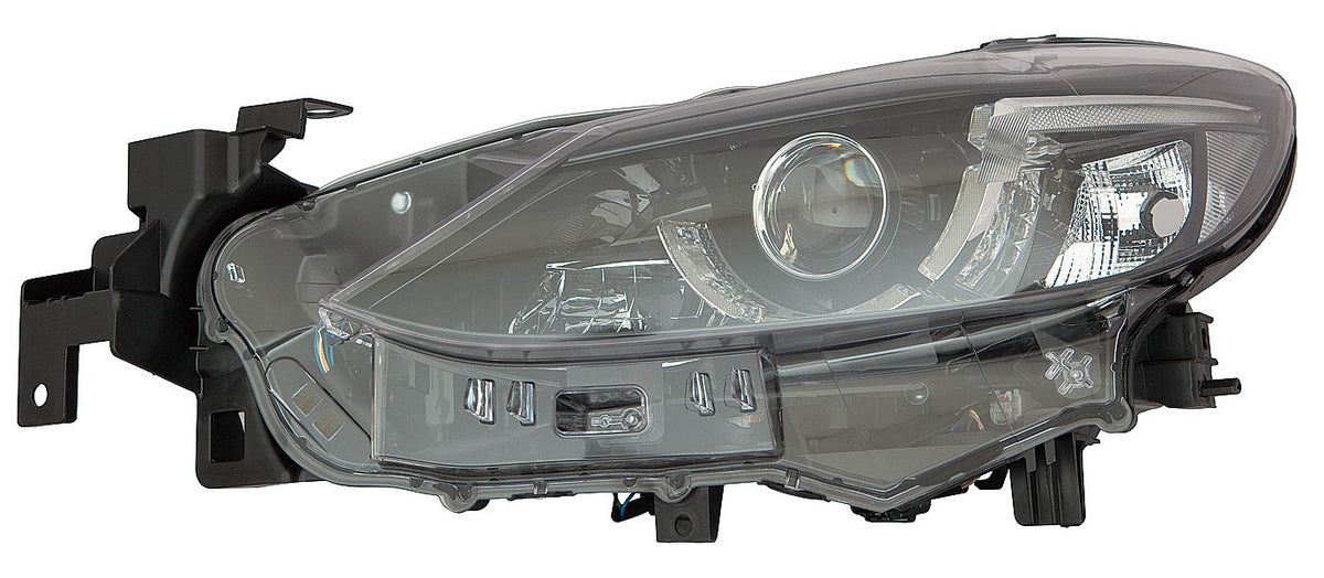 Faro con regulación eléctrica y motor WY21W/LED — MAZDA 6 (desde 01/2013) - izquierdo