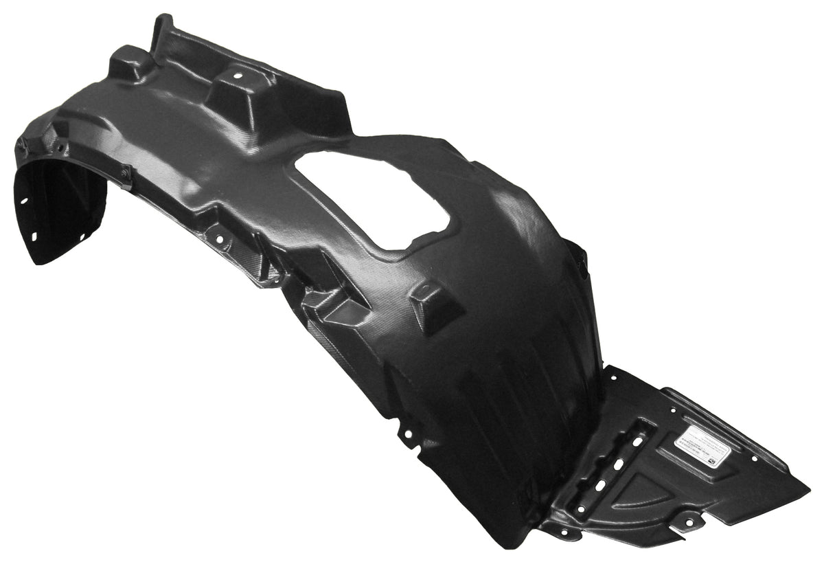 Protector del paso de rueda delantero (3/5 puertas) — MITSUBISHI COLT (desde 2004) - derecho