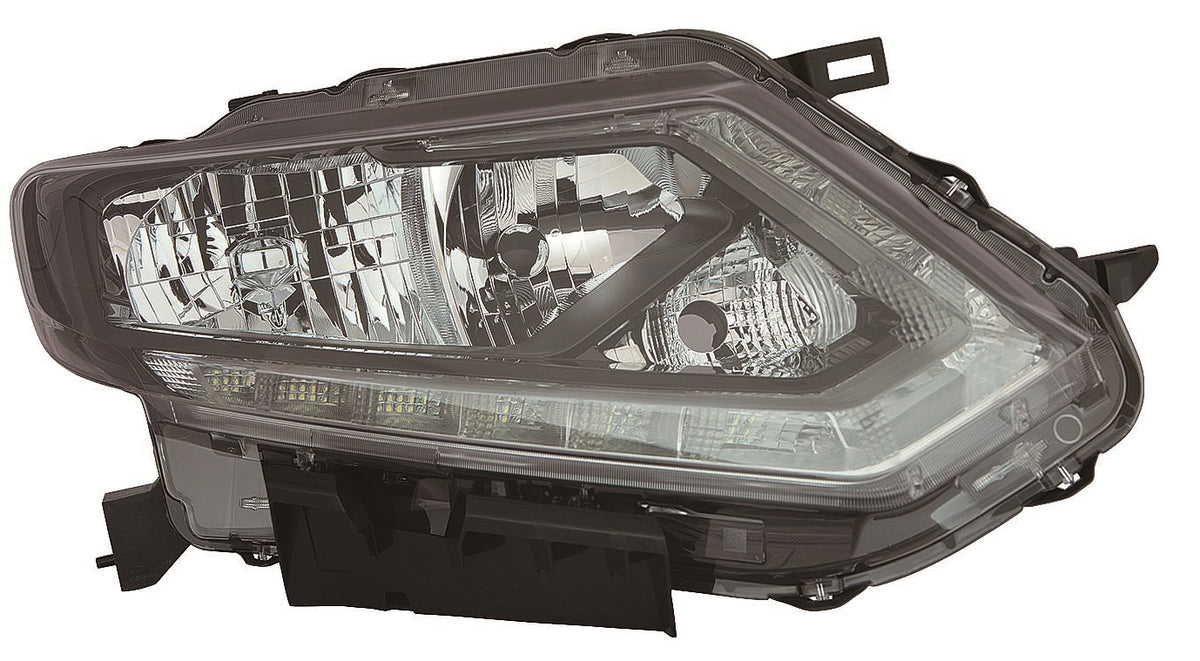 Faro con regulación eléctrica H9/H11/LED — NISSAN X-TRAIL (desde 2014) - derecho