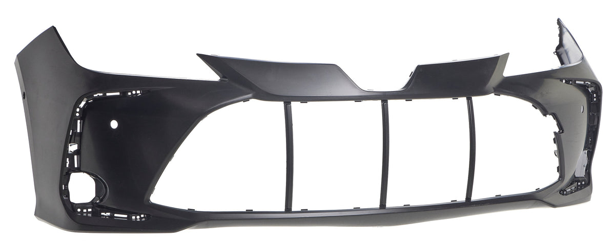 Parachoques delantero negro con 4 orificios para sensores — TOYOTA COROLLA E21 SEDAN (desde 01/2019)