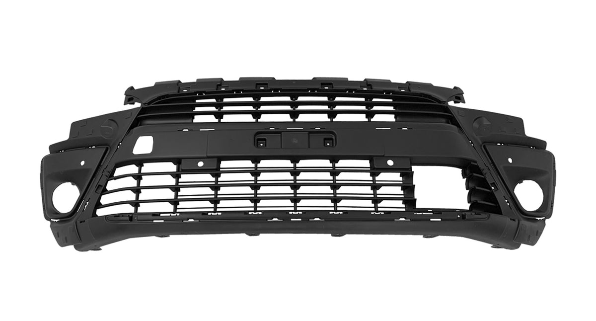 Parachoques delantero central negro con 4 orificios para sensores — TOYOTA PROACE VERSO (desde 02/2016)