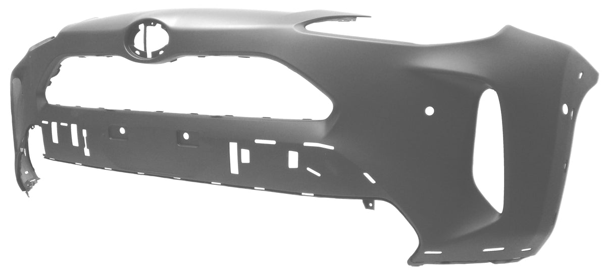Parachoques delantero para pintar, 2 orificios para sensores y 2 para ángulo muerto, Adventure/Premier — TOYOTA YARIS CROSS (desde 09/2020)