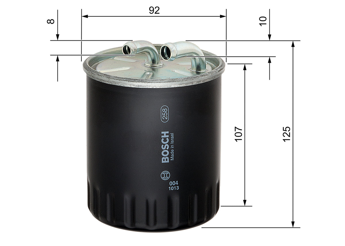 Filtro combustible BOSCH 1 457 434 437